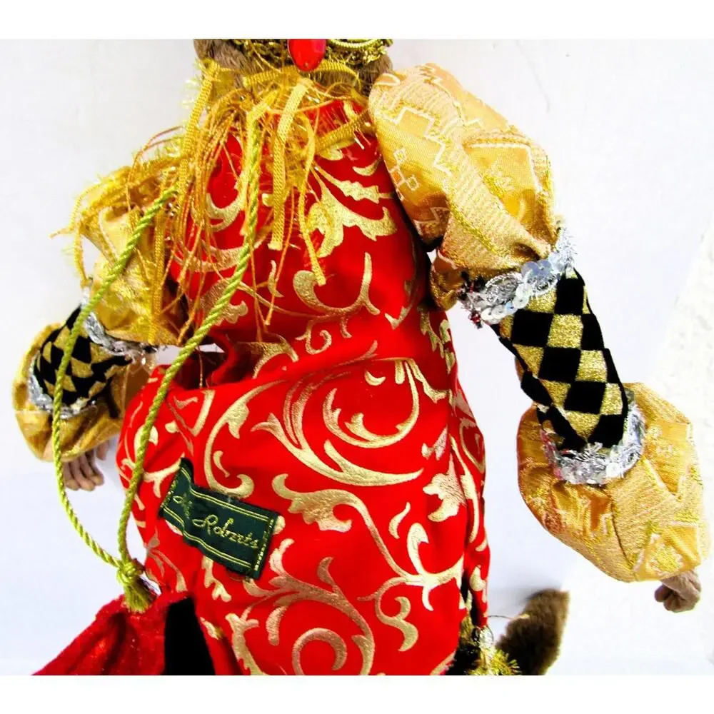 Mark Roberts Production Monkey Papal Pope Doll Shelf Sitter - Picture 12 of 15